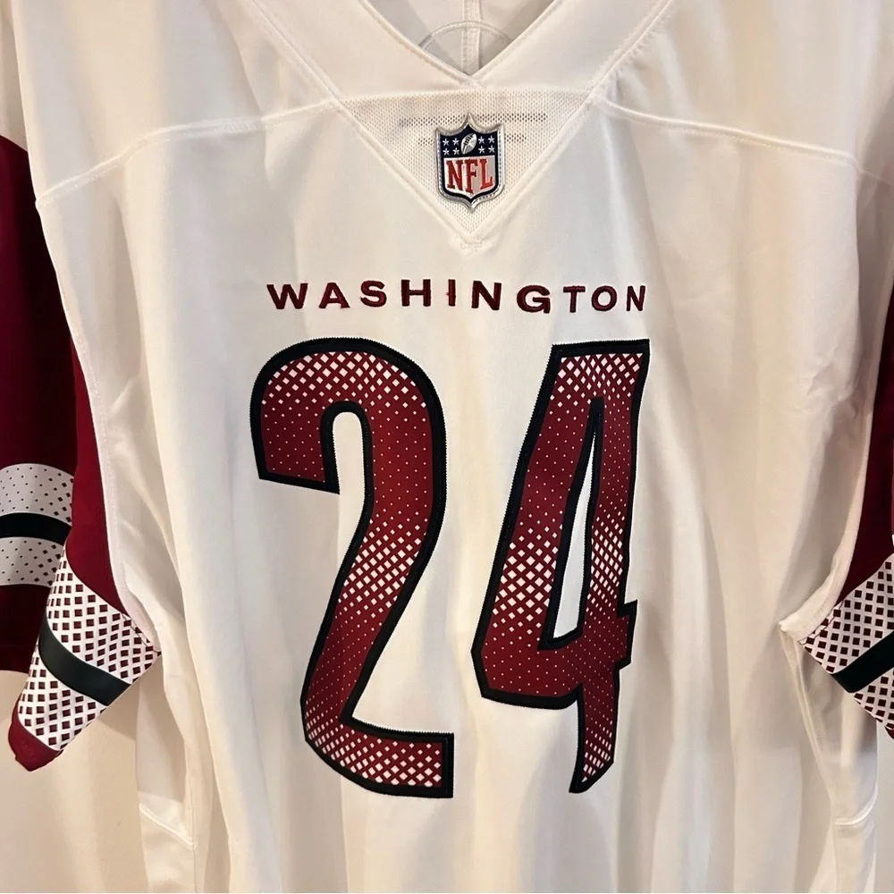 Nike Antonio Gibson White Washington Commanders Vapor Limited Jersey XXL
